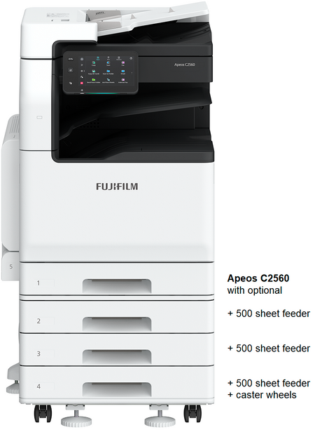 FUJIFILM Apeos C2560 A3 Colour Printer and Scanner