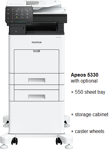 FUJIFILM Apeos 5330 A4 Mono Printer and Scanner