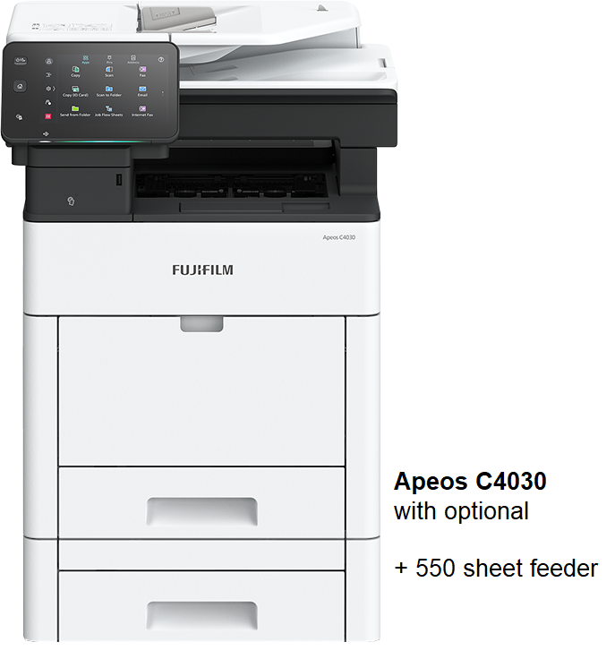 FUJIFILM Apeos C4030 A4 Colour Printer and Scanner