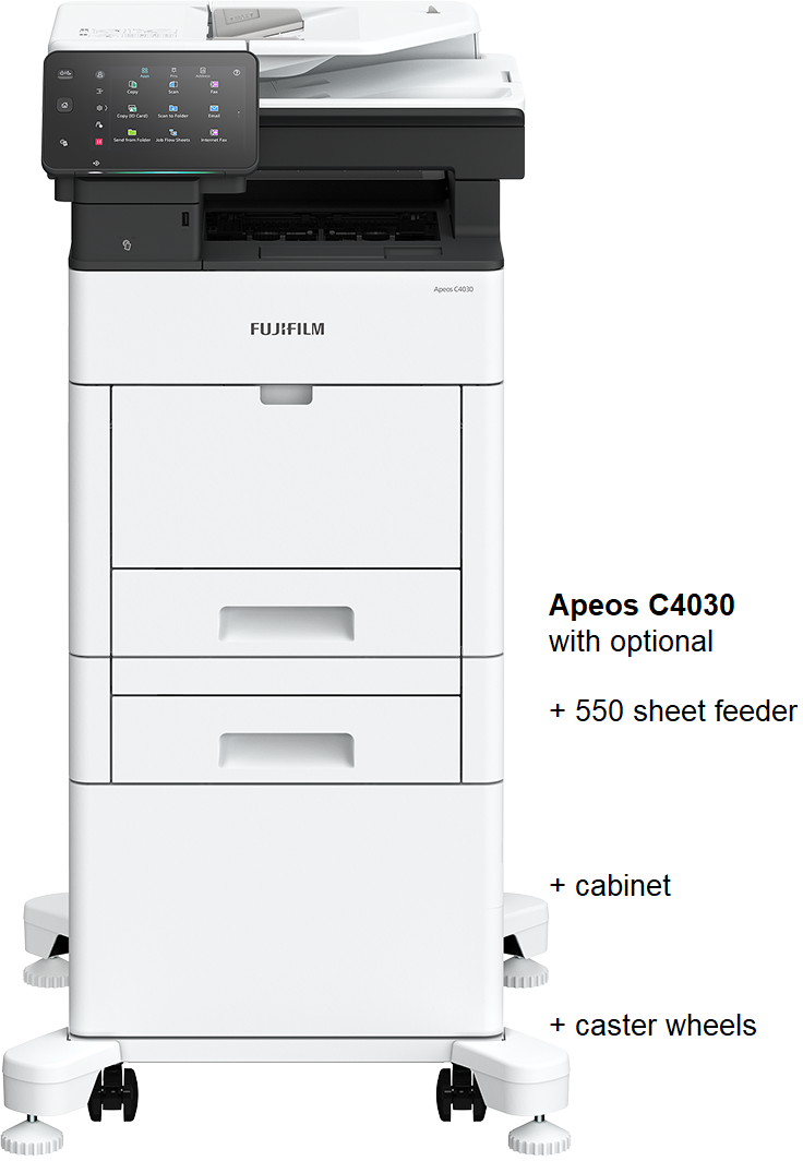 FUJIFILM Apeos C4030 A4 Colour Printer and Scanner