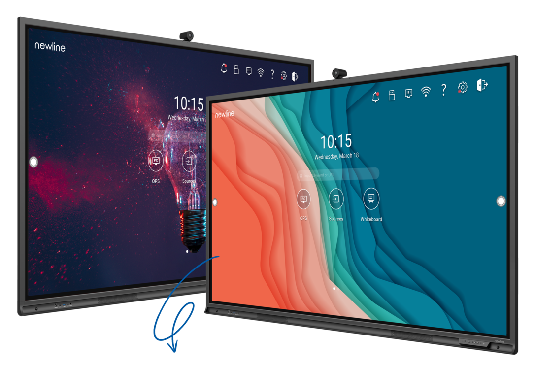 Newline Q+ Series 65 inch Touch Screen All in One Display